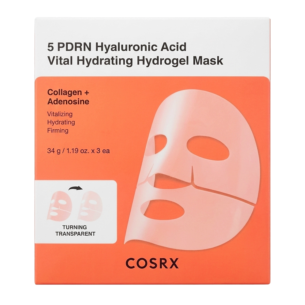 Cosrx - Masque Hydratant à l'Acide Hyaluronique 5 PDRN