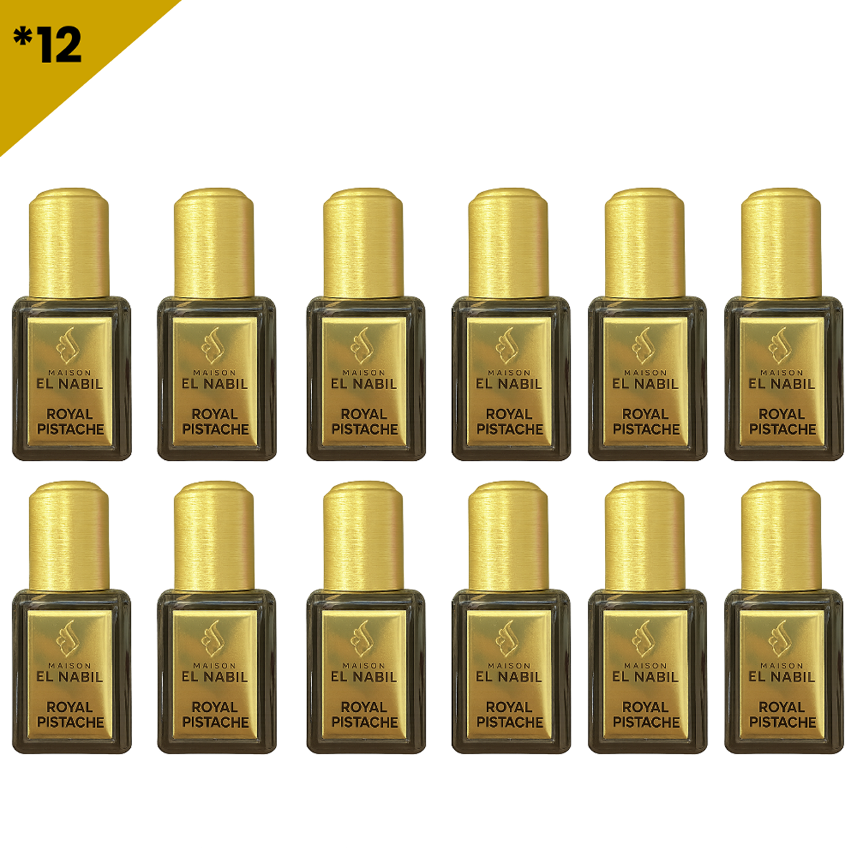 5ml el Nabil - Royal Pistache - Parfum Concentré Sans Alcool