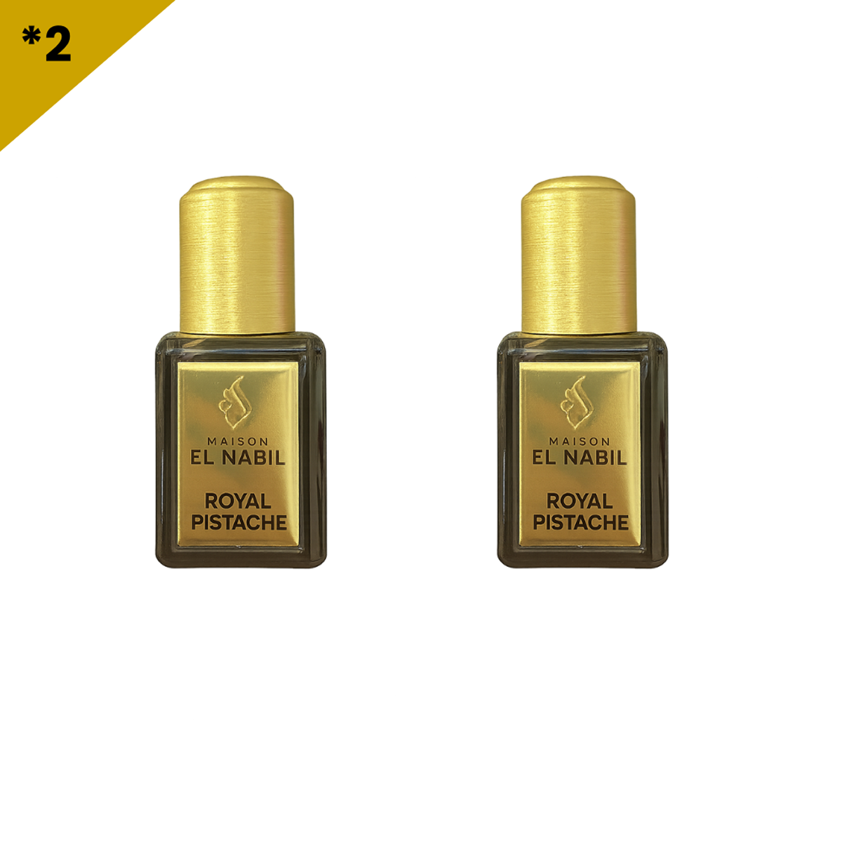5ml el Nabil - Royal Pistache - Parfum Concentré Sans Alcool