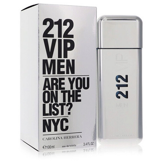 100ml Carolina Herrera - 212 VIP Men Are You On The List NYC - Eau de Toilette pour homme
