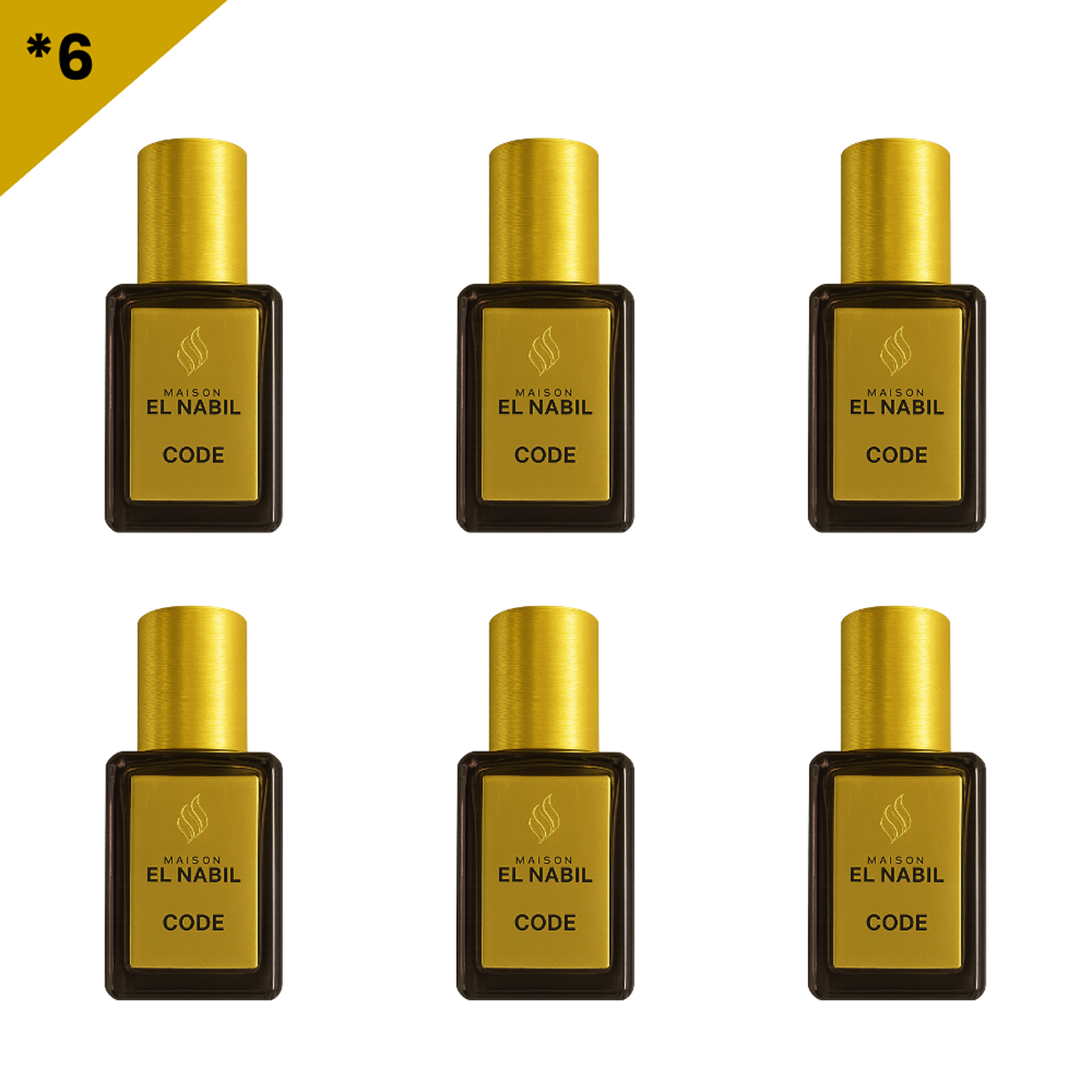 5ml el Nabil - Code - Parfum Concentré Sans Alcool