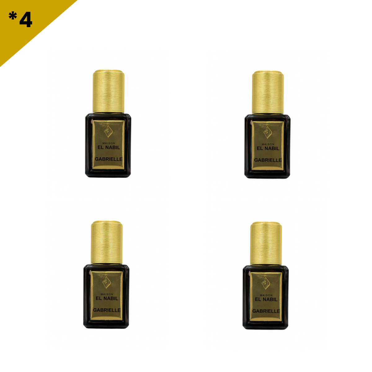 12*5ml el Nabil - Gabrielle - Parfum Concentrado Sans Alcool