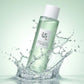 Angle face légèrement basse  Beauty of Joseon Green Plum Refreshing Toner emerging from a powerful water splash, crystal clear liquid frozen in motion, luxury skincare commercial photography, ultra realistic droplets, high-end cosmetic campaign, studio lighting, premium beauty advertisement. (gemini-3-pro-image-preview)