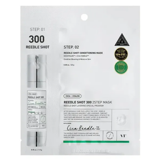 VT COSMETICS - Reedle Shot 300 2 - Step Mask
