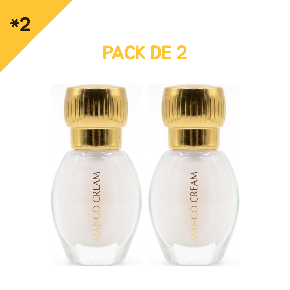 12ml * 4 Gris Montaigne - Musc Tahara Mango Cream - Concentré de Parfum