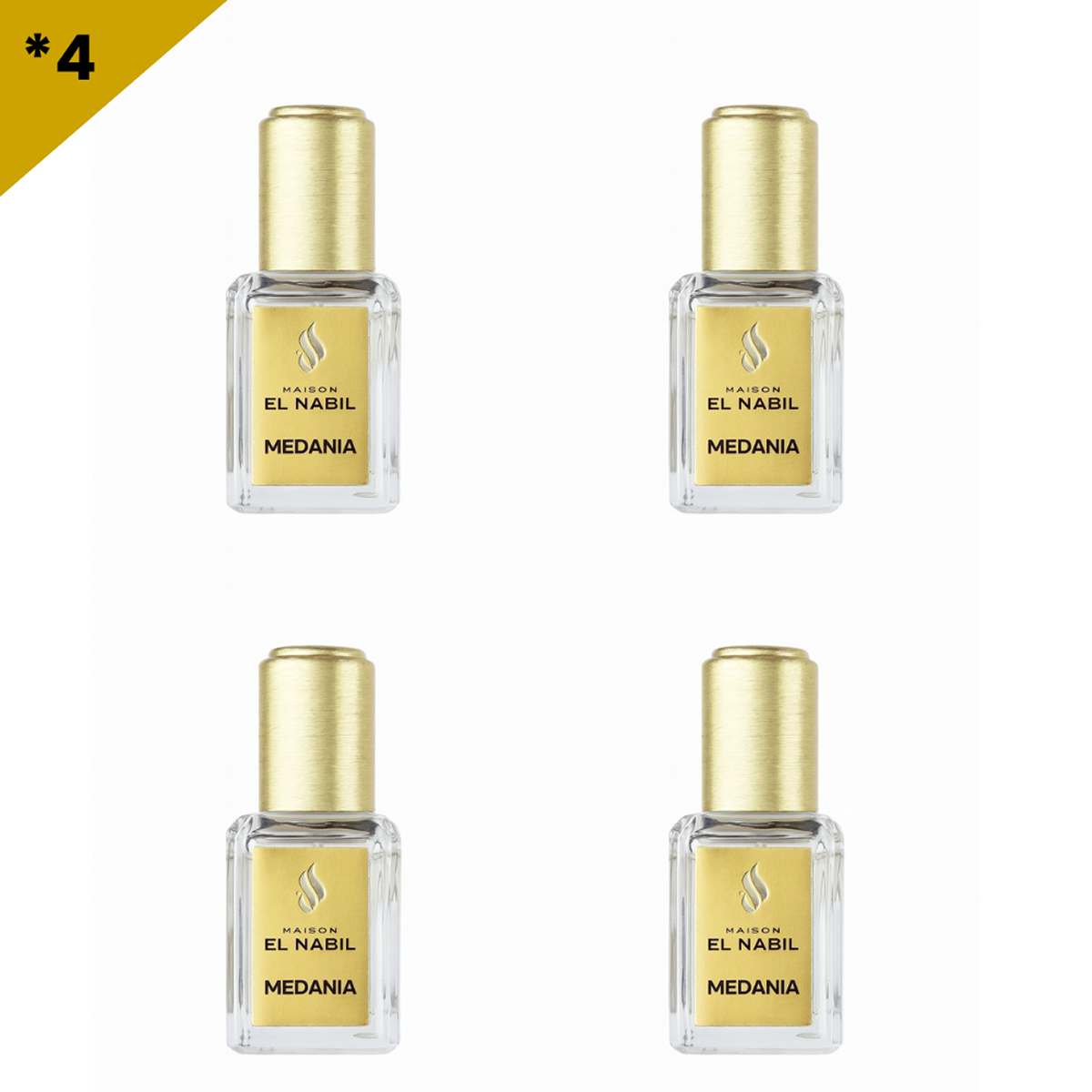 12*5ml el Nabil - Medania - Parfum Concentrado Sans Alcool