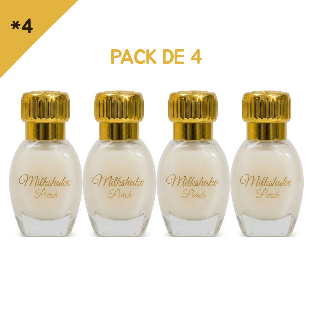 12ml * 2 Gris Montaigne - Musc Tahara Milkshake Peach - Concentré de Parfum