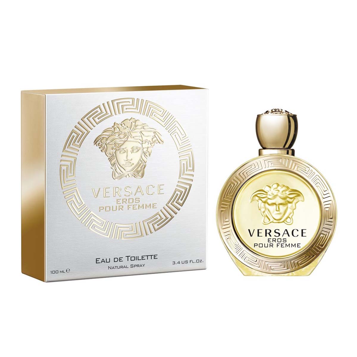 100 ml Versace - Eros - Eau de Toilette pour femme