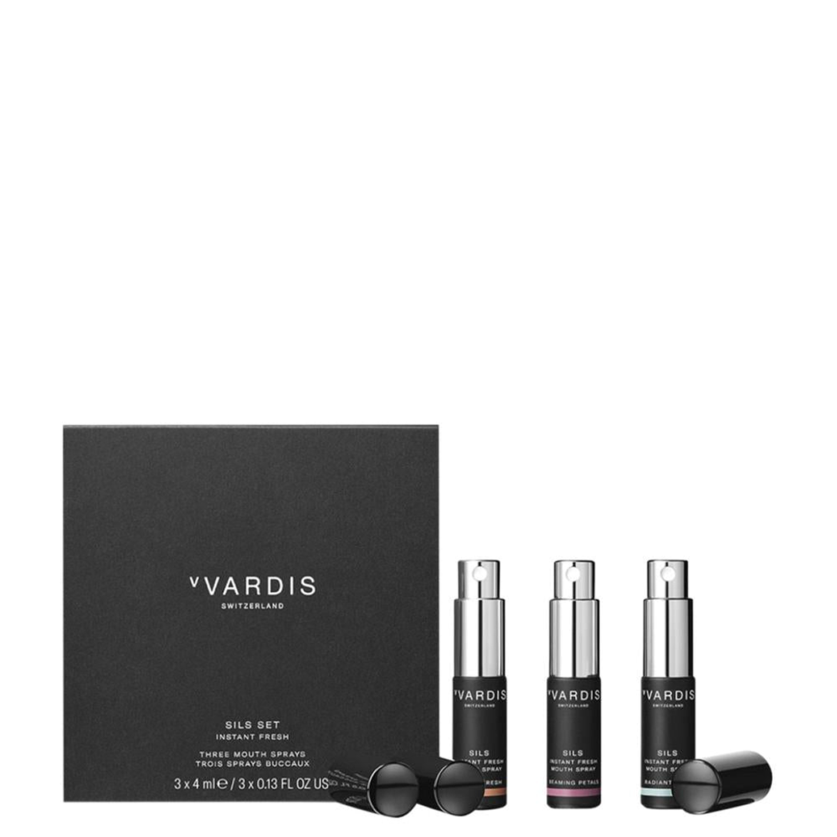 3*4ml Vvardis - Estuche de Spray Bouche Éliminer Les Mauvaises Odeurs 3 Senteurs