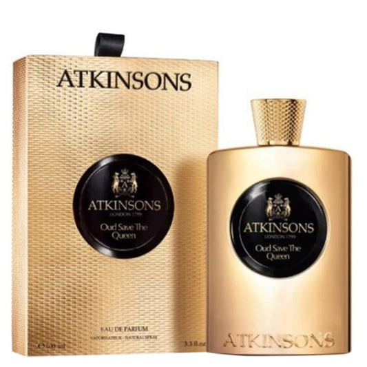 Sans boîtes 100ml Atkinsons - Oud Save The Queen - Eau de Parfum para Mujer