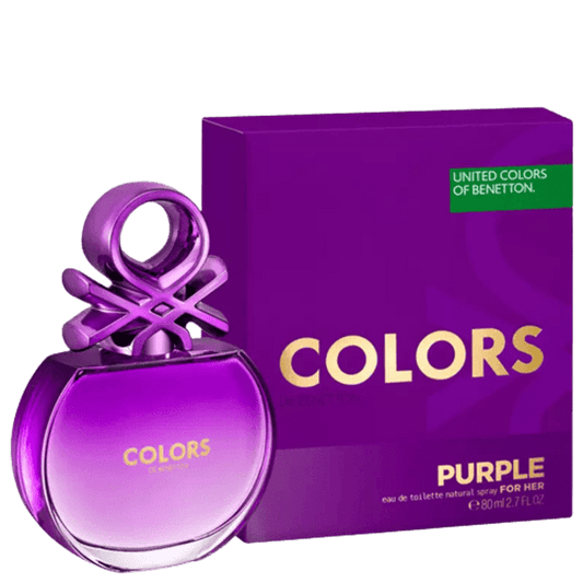 80 ml Benetton - Colors Purple - Eau de Toilette pour femme