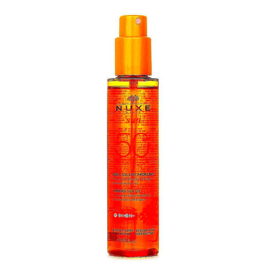 150ml Nuxe Sun Huile Solaire Bronzante SPF50 aceite de protección solar