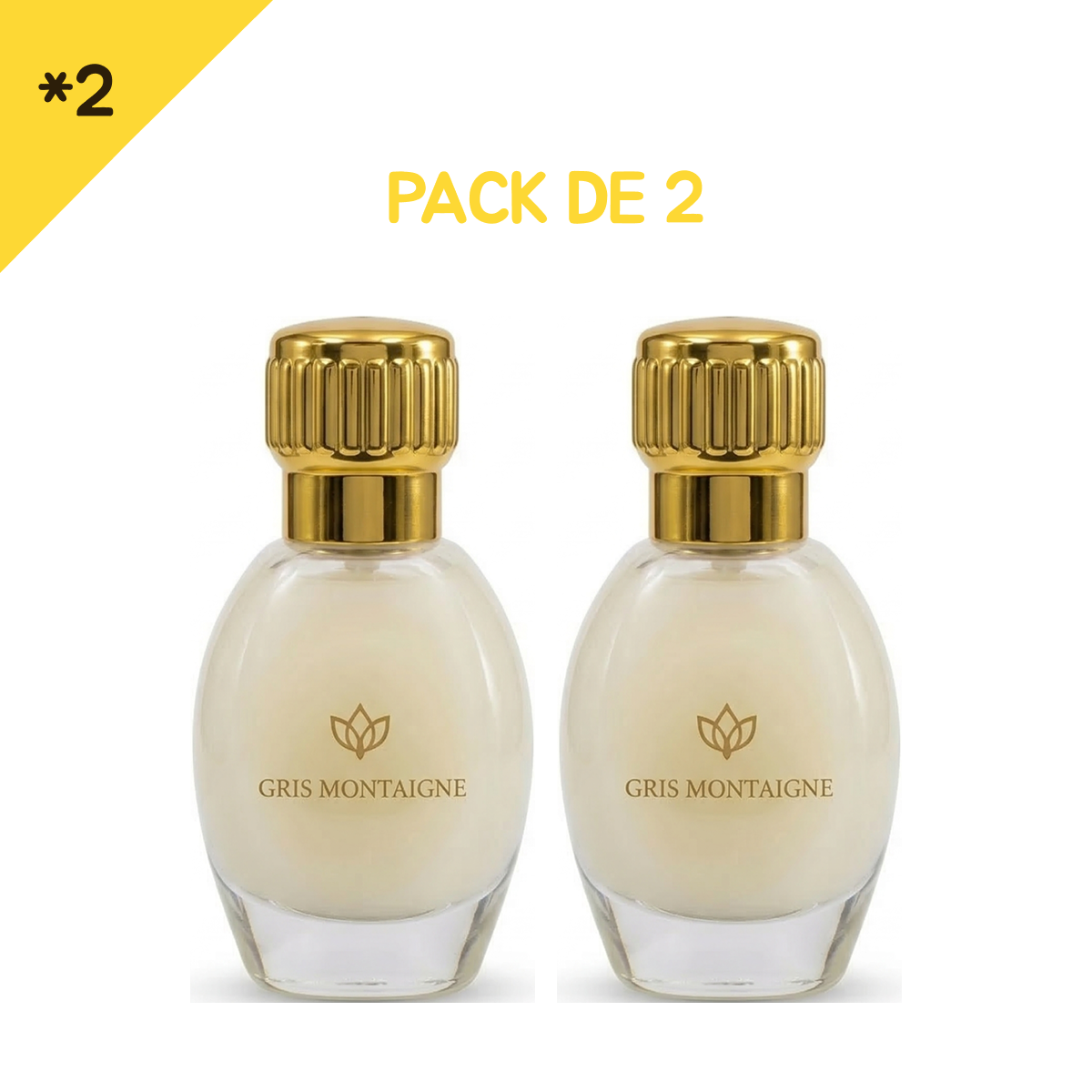 12ml * 2 Gris Montaigne - Musc Tahara Oriental Oud - Concentré de Parfum Mixte