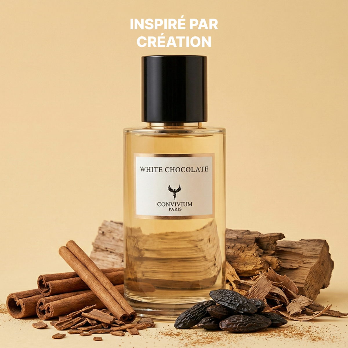 50ml Convivium Paris - White Chocolate - Extrait de Parfum Mixte