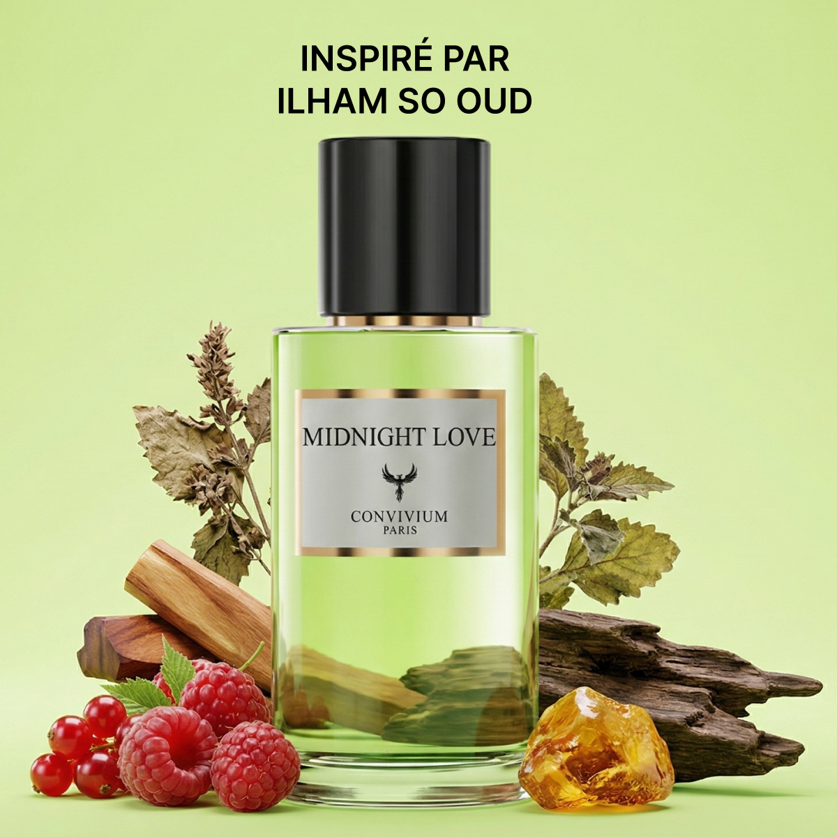 50ml Convivium Paris - Midnight Love - Extrait de Parfum Mixte