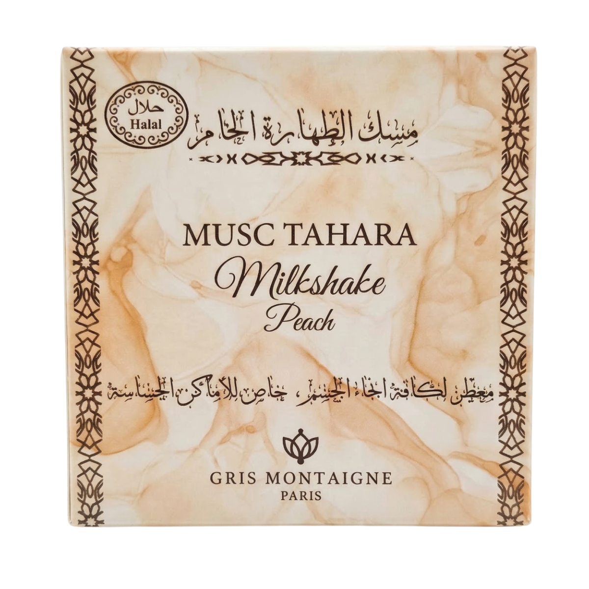 12ml * 2 Gris Montaigne - Musc Tahara Milkshake Peach - Concentré de Parfum