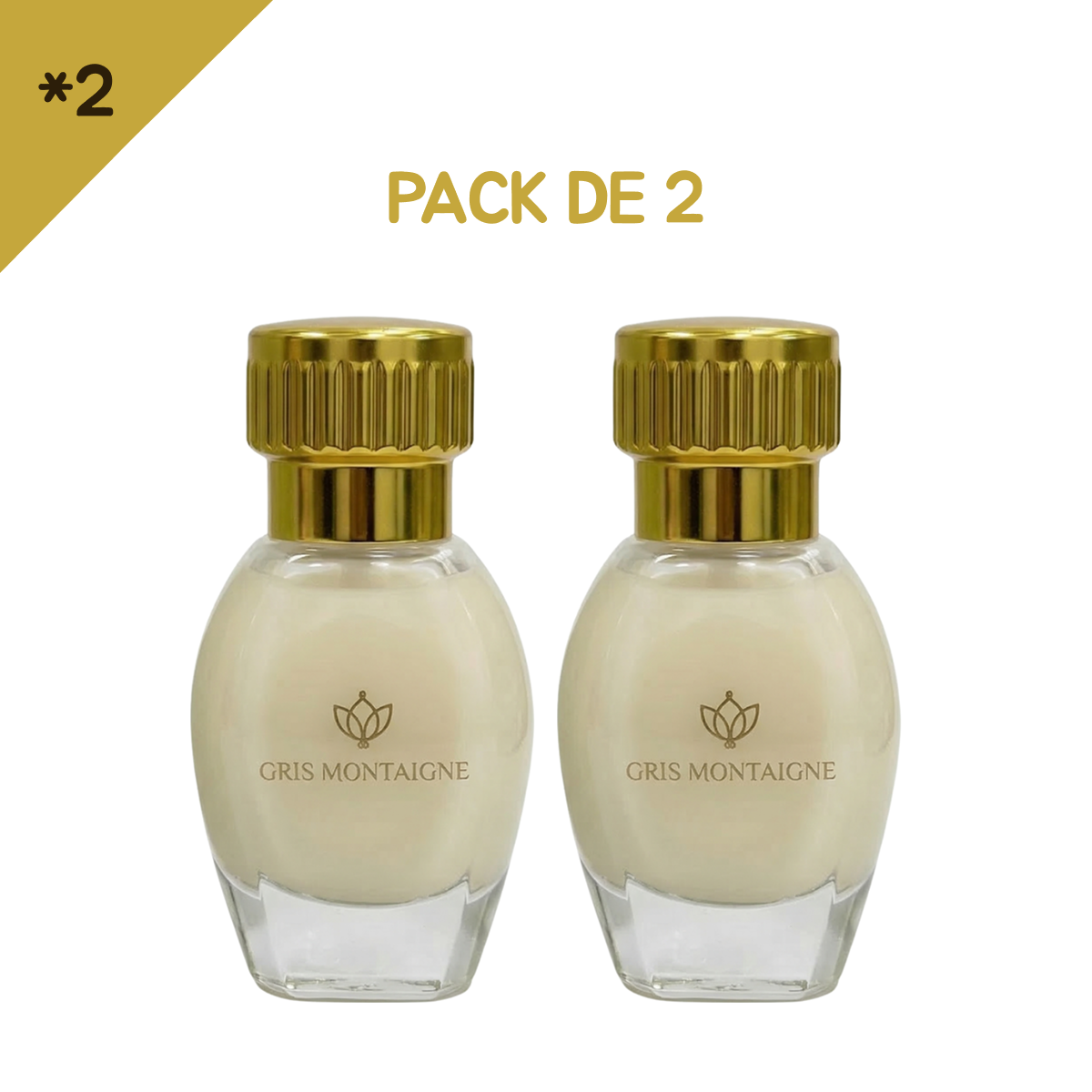 12ml * 4 Gris Montaigne - Musc Tahara Pistachio - Concentré de Parfum