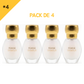 12ml * 4 Gris Montaigne - Musc Tahara Pomme D'amour - Concentré de Parfum