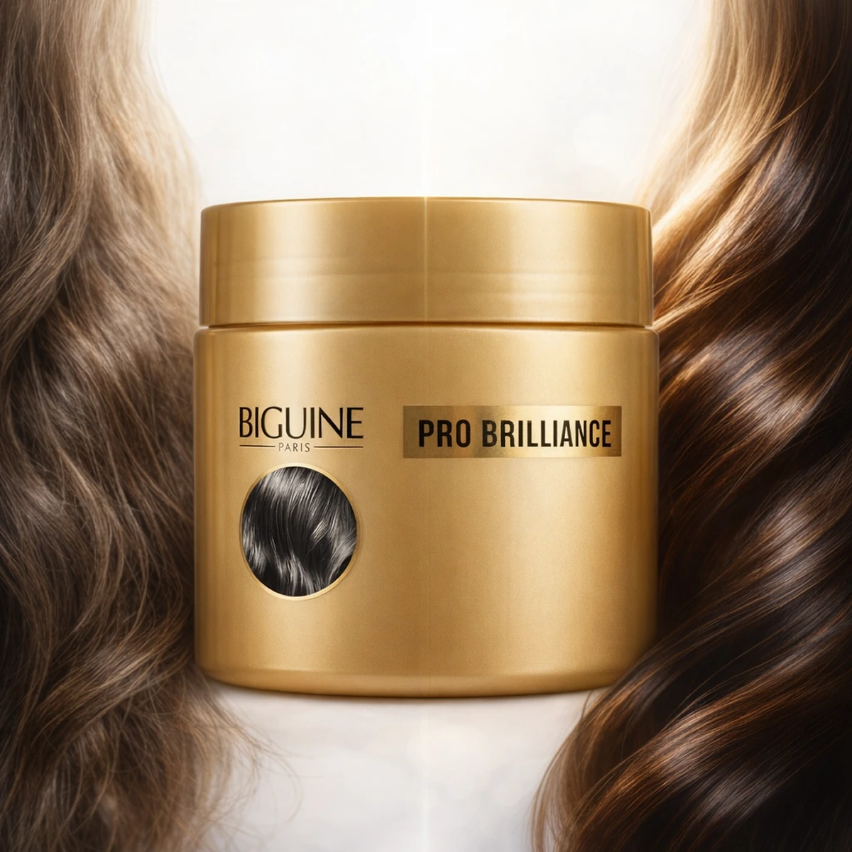 500ml Biguine Paris - Pro  Brillance - Masque Cheveux Sans Eclat Ternes