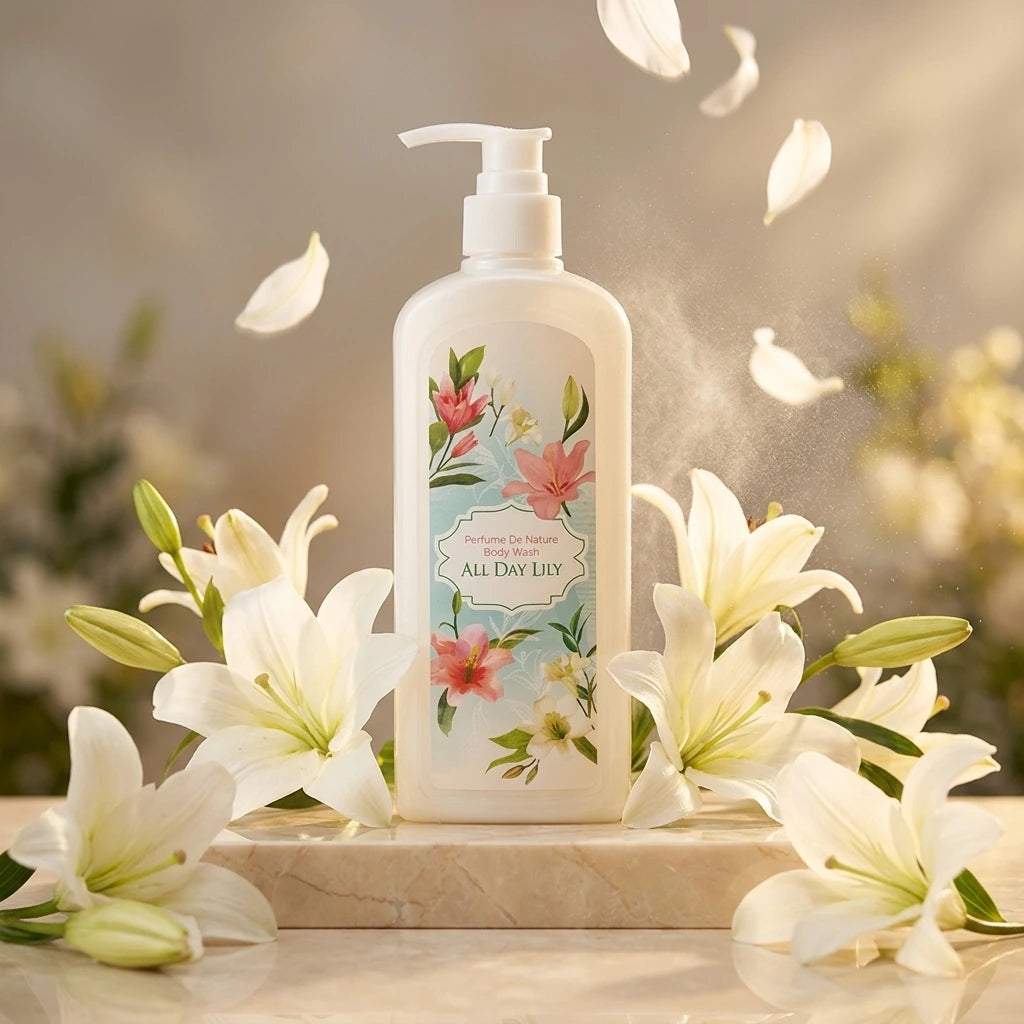 345 ml Nature Republic - Perfume De Nature Body Oil Wash All Day Lily