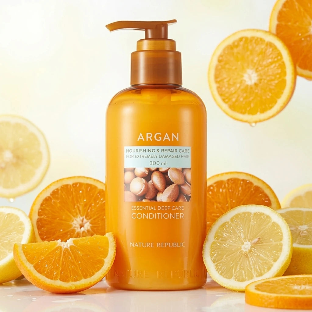 Nature Republic - Argan Essential Moisture - Repairing Conditioner