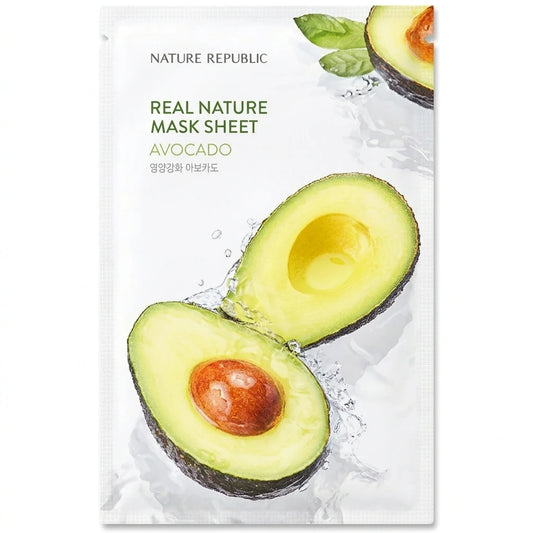 Nature Republic - Real Nature Sheet - Mask Avocado