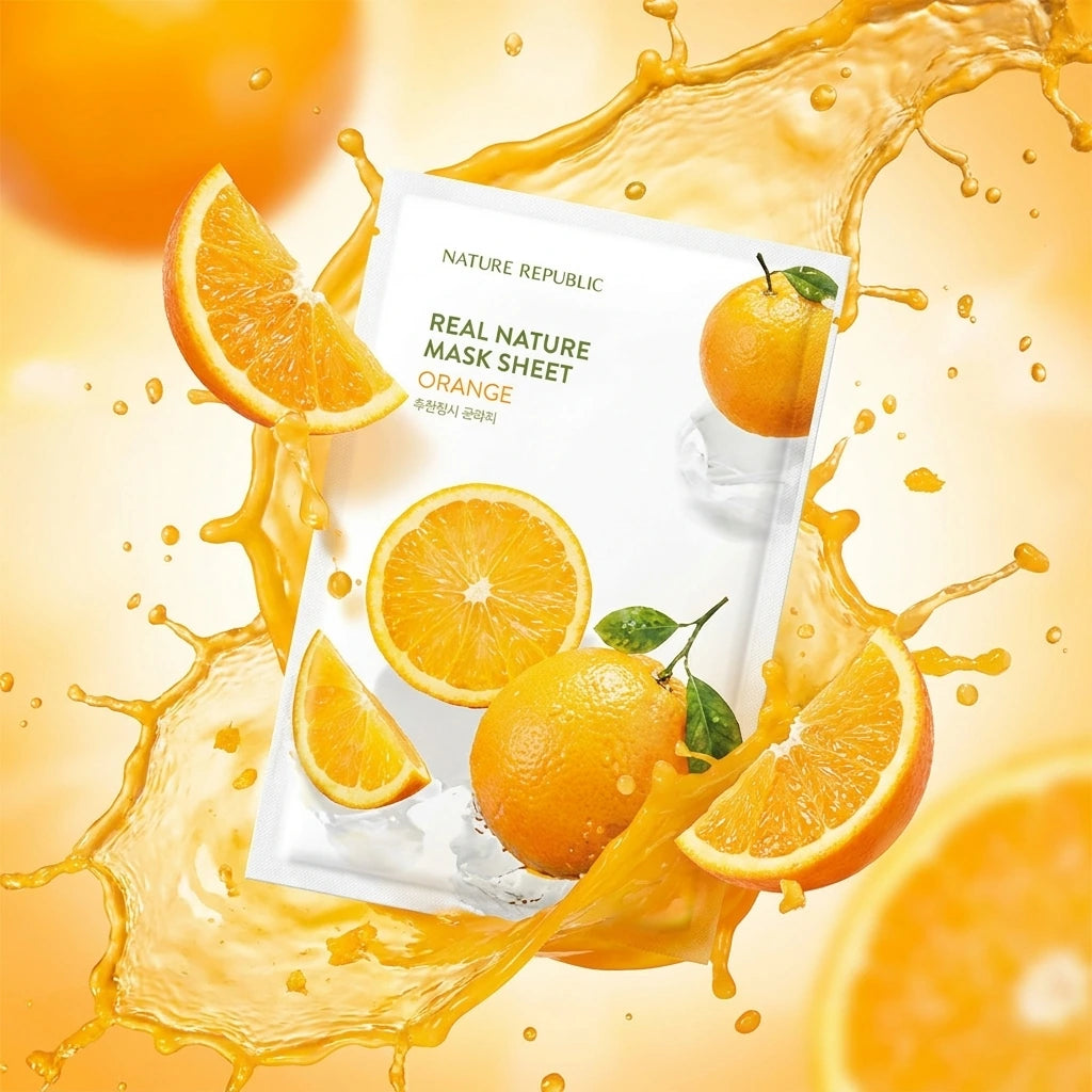 Nature Republic -  Real Nature Mask Sheet/Orange