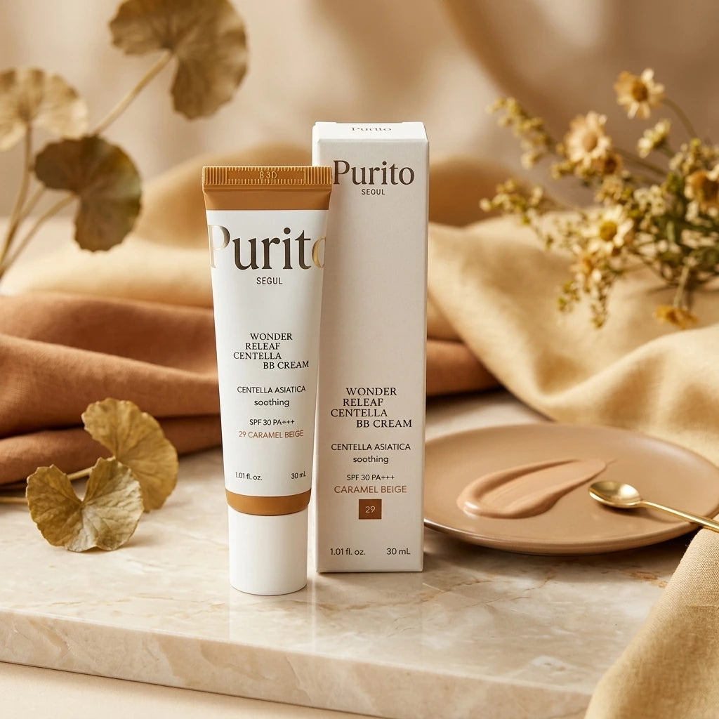 PURITO SEOUL  - Wonder Releaf Centella BB Cream #29 Caramel Beige