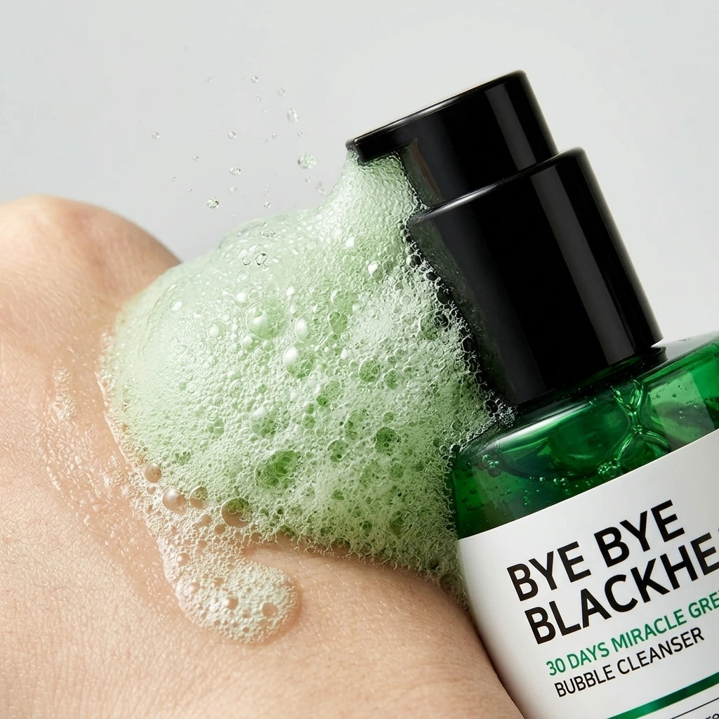 Some By Mi - Bye Bye Blackhead 30 Days - Miracle Green Tea Tox Bubble Cleanser