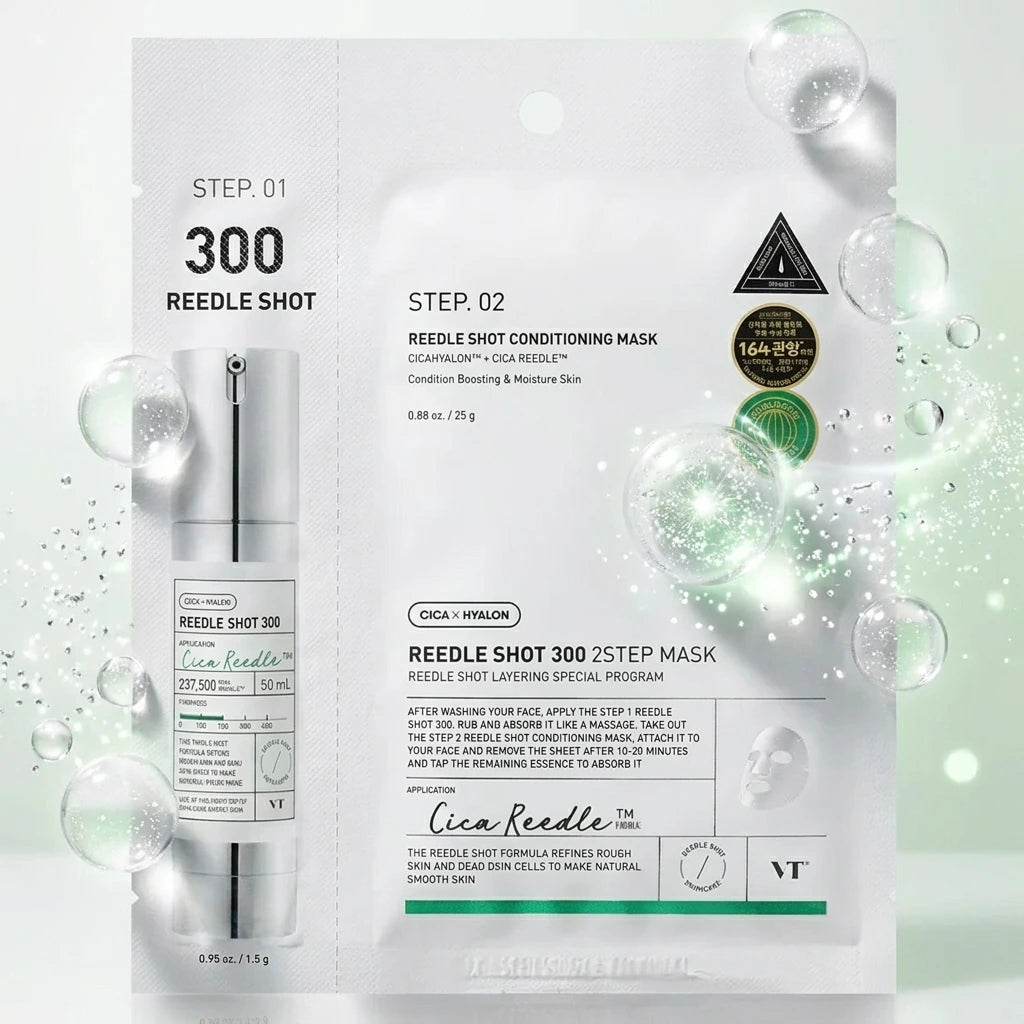 VT COSMETICS - Reedle Shot 300 2 - Step Mask