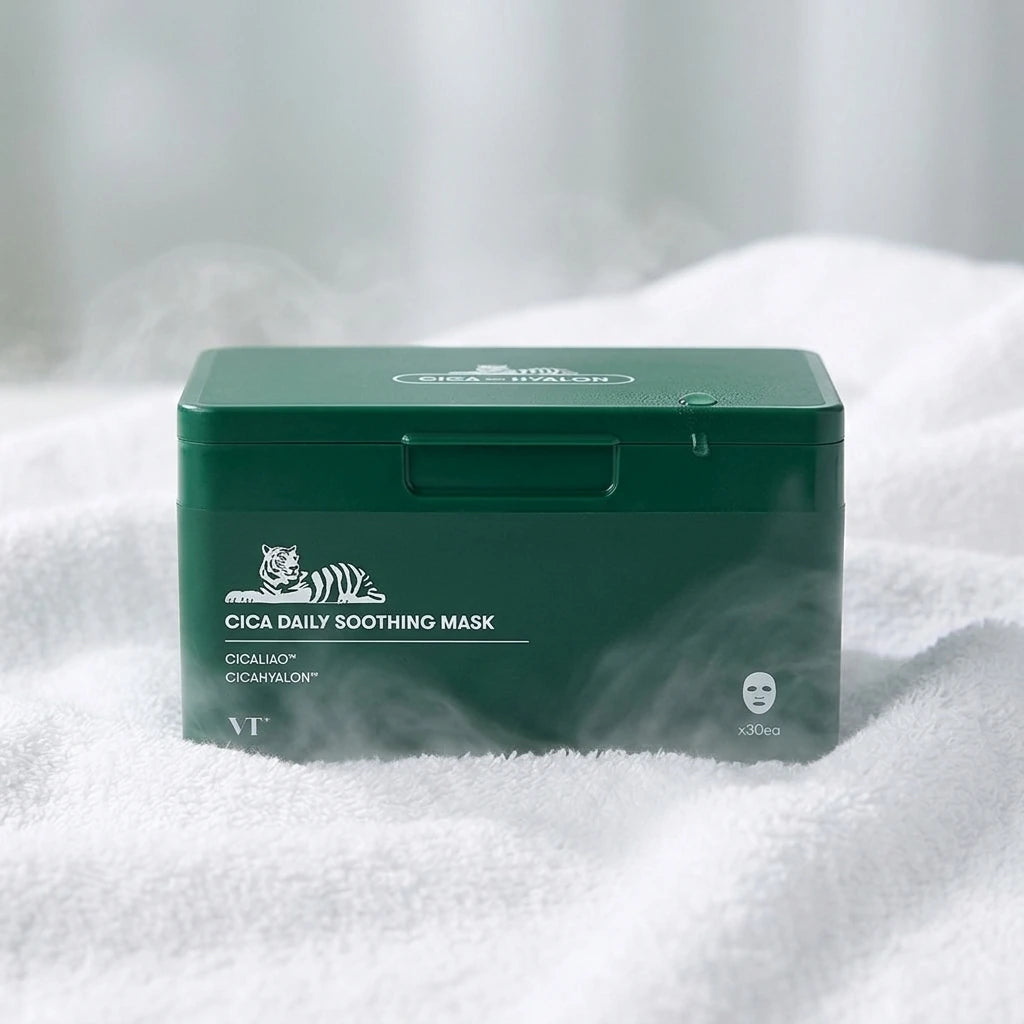 VT COSMETICS - VT Cica Daily Soothing Mask - Réparation & Hydratation