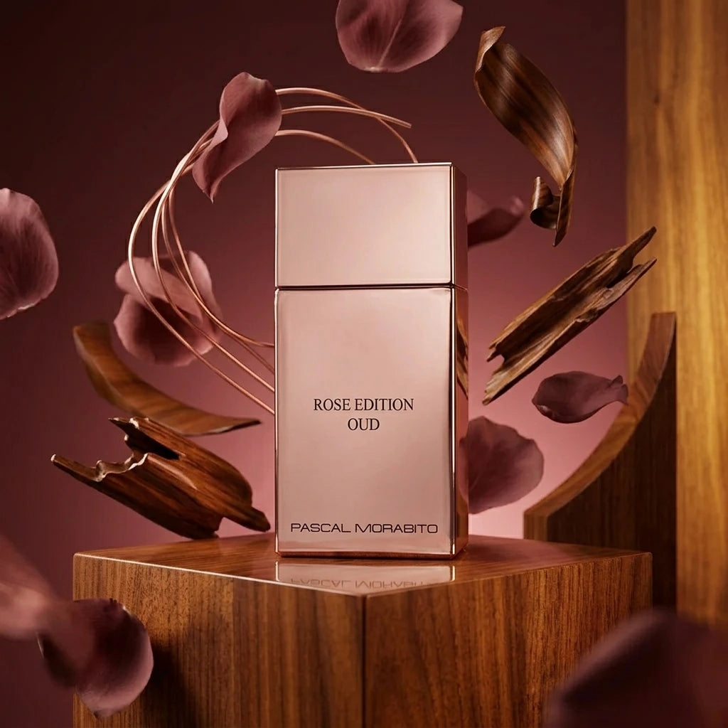 100 ml Pascal Morabito - Rose Edition Oud - Eau de Toilette pour homme