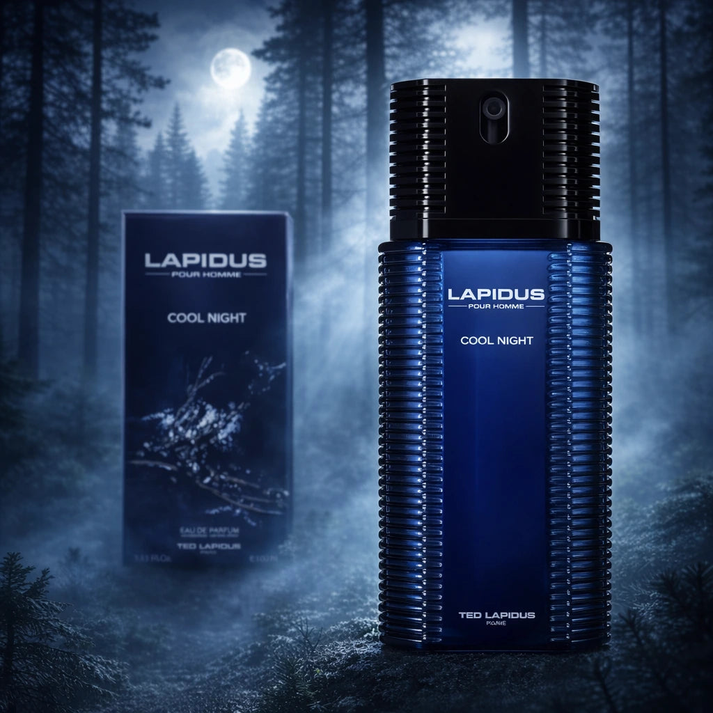 100ml Ted Lapidus - Cool Night - Eau de Parfum pour homme 100ml