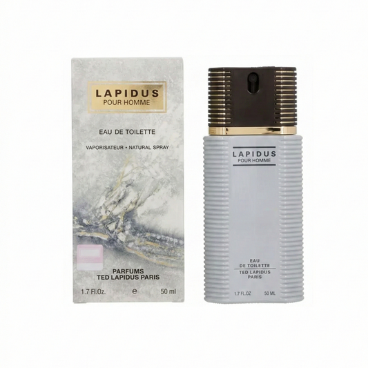 50 ml Ted Lapidus - Lapidus pour homme Gris - Eau de Toilette pour homme