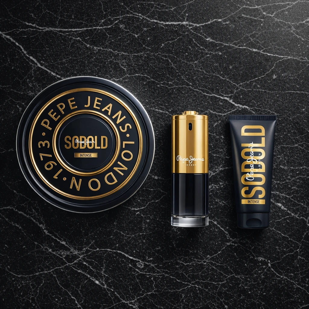 100ml Pepe Jeans - Sobold Intense - Coffret Eau de Parfum 100ml + Gel Douche 80ml