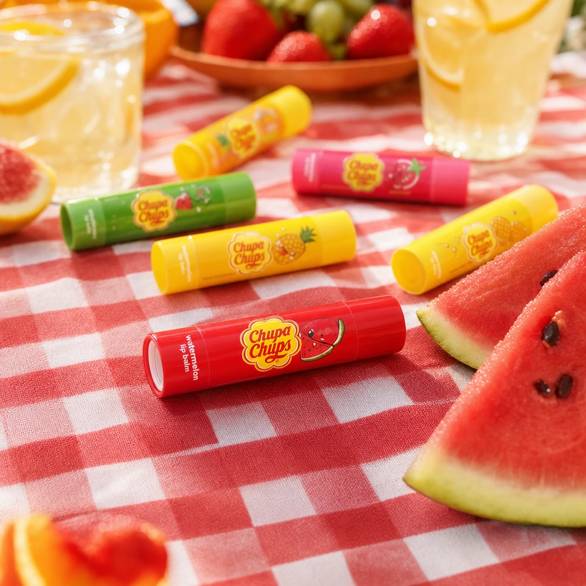 Chupa Chups - Assorti 7 Parfums - Lip Balm
