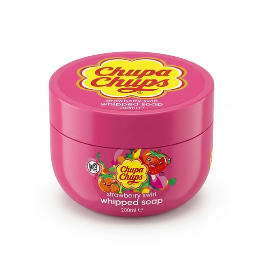 250ml Chupa Chups - Strawberry Swirl - Whipped Soap