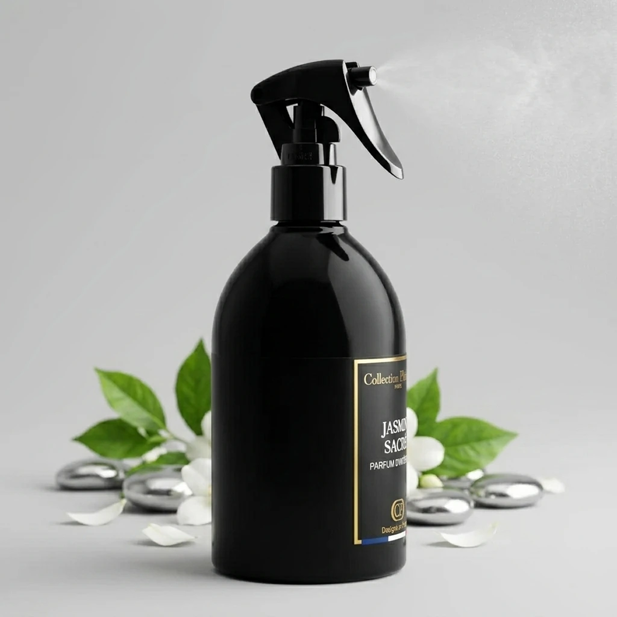 Collection Platinium - Jasmin Sacré - Spray D'Interieur Parfum D'ambiance