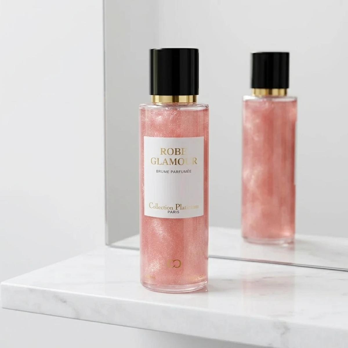 Collection Platinium - Robe Glamour - Body Mist pailletée
