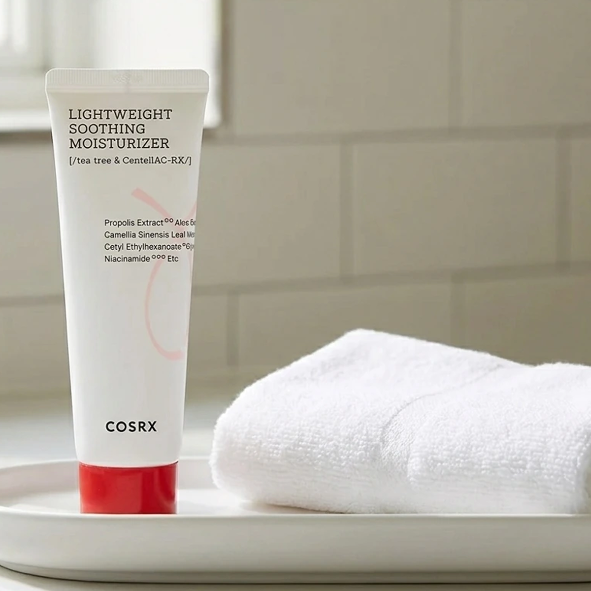 Cosrx - Tea Tree & CentellAC - RX - Crema Hidratante Légère et Apaisante