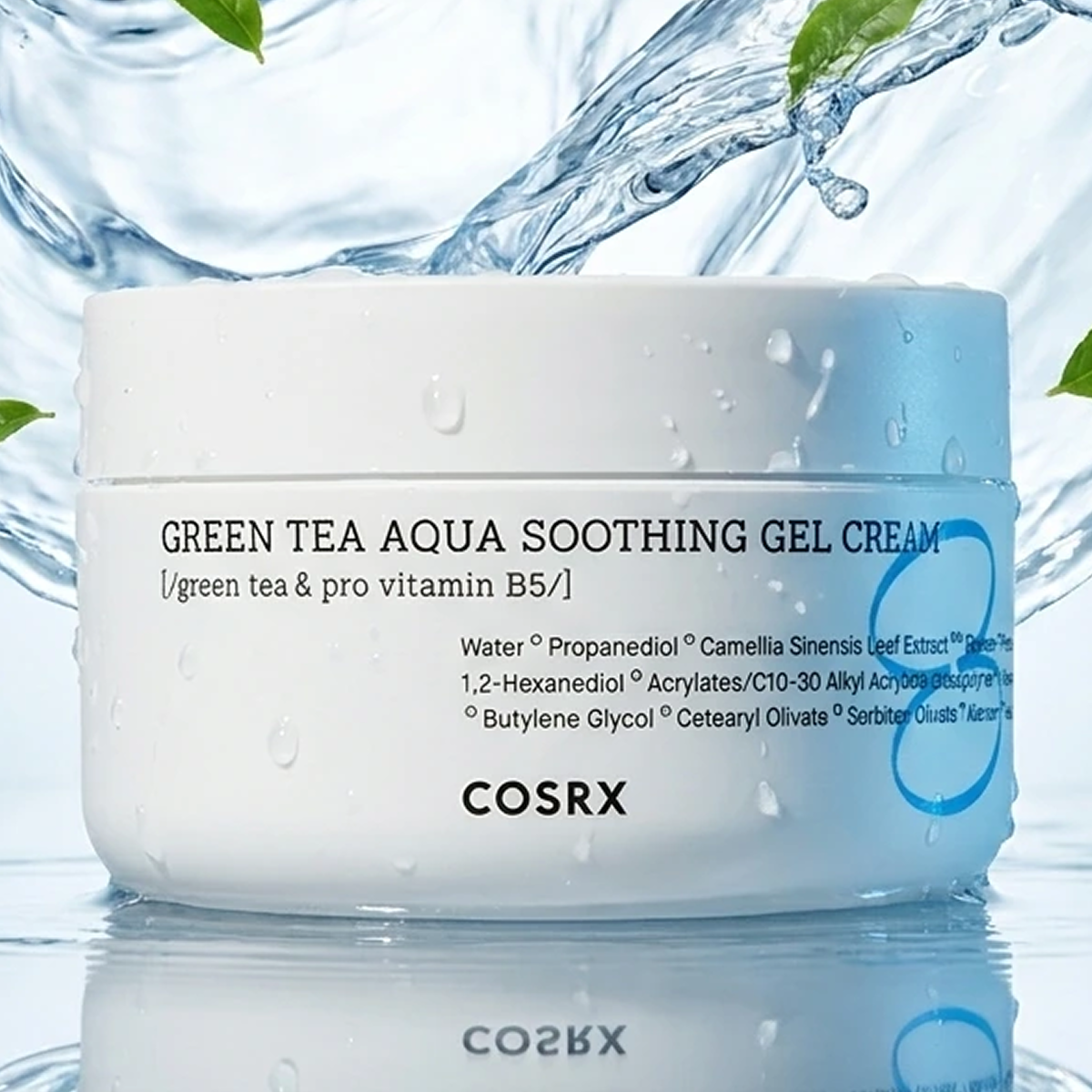 Cosrx - Thé Vert & Pro Vitamine B5 - Crema - Gel Apaisante Hydrium au Thé Vert et à L'eau