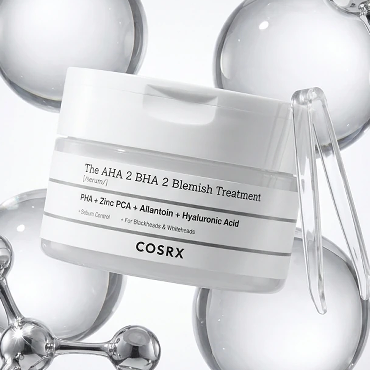 Cosrx - The AHA 2 BHA 2 Blemish Treatment Sérum - Sérum aux Acides AHA BHA PHA