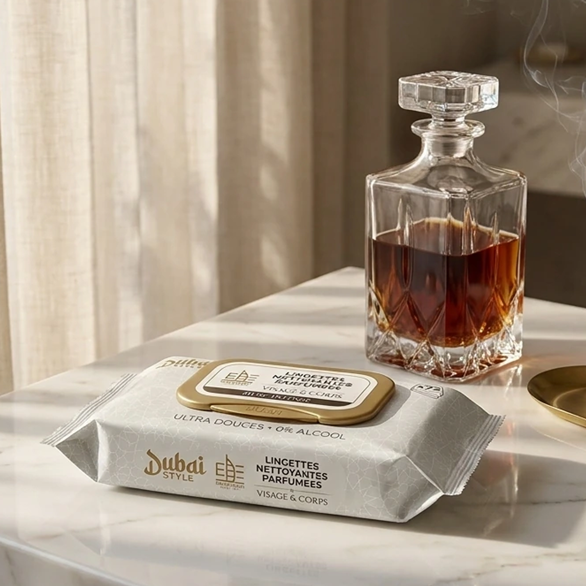Dubai Style - Musc Intense - Toallitas húmedas perfumadas Rostro et Cuerpo X72