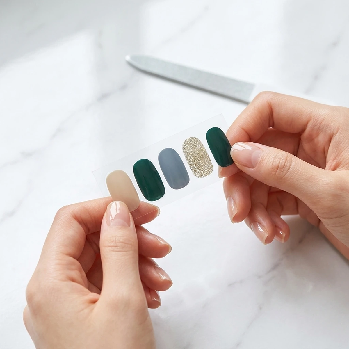 EDGE U - Casual Street Look - Bandes pour Ongles