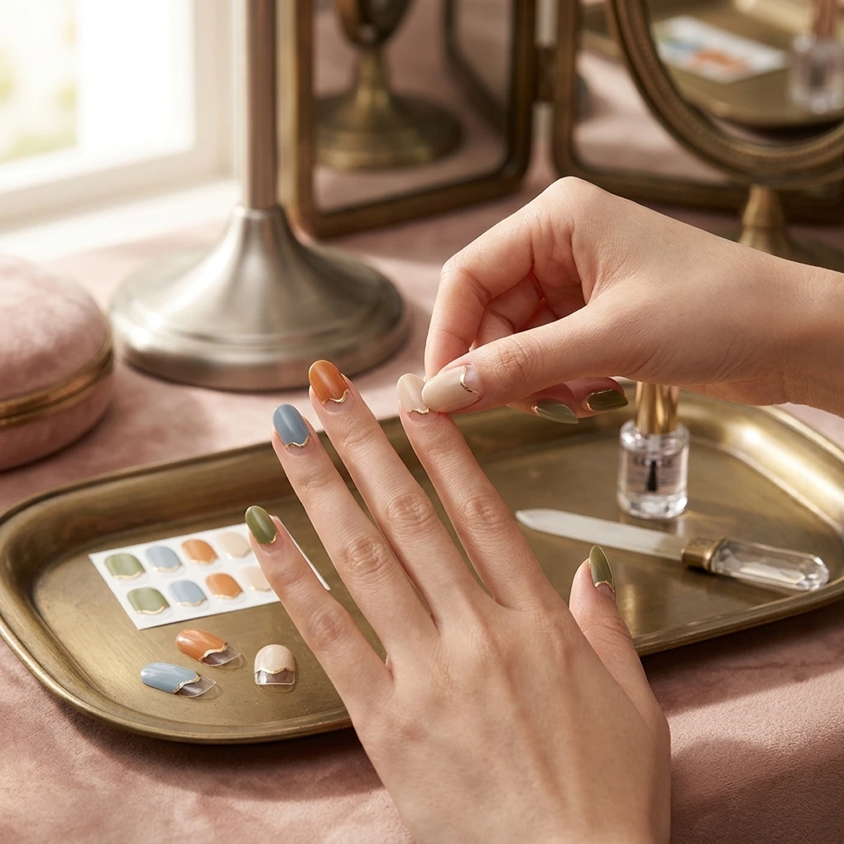 EDGE U - Antique French - Bandes pour Ongles