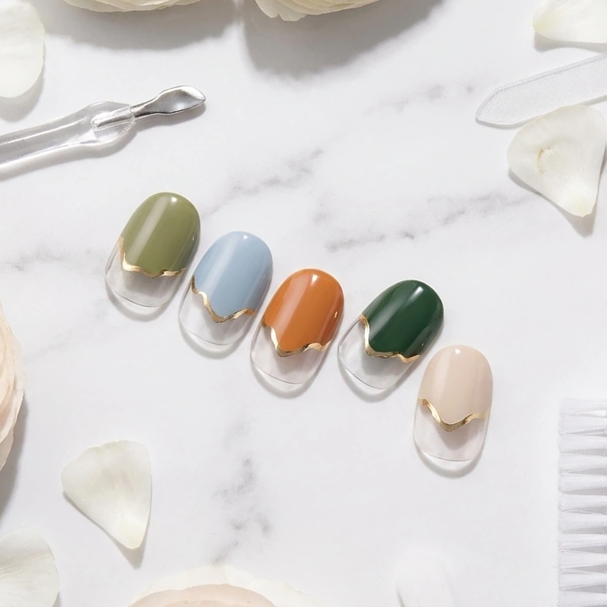 EDGE U - Antique French - Bandes pour Ongles