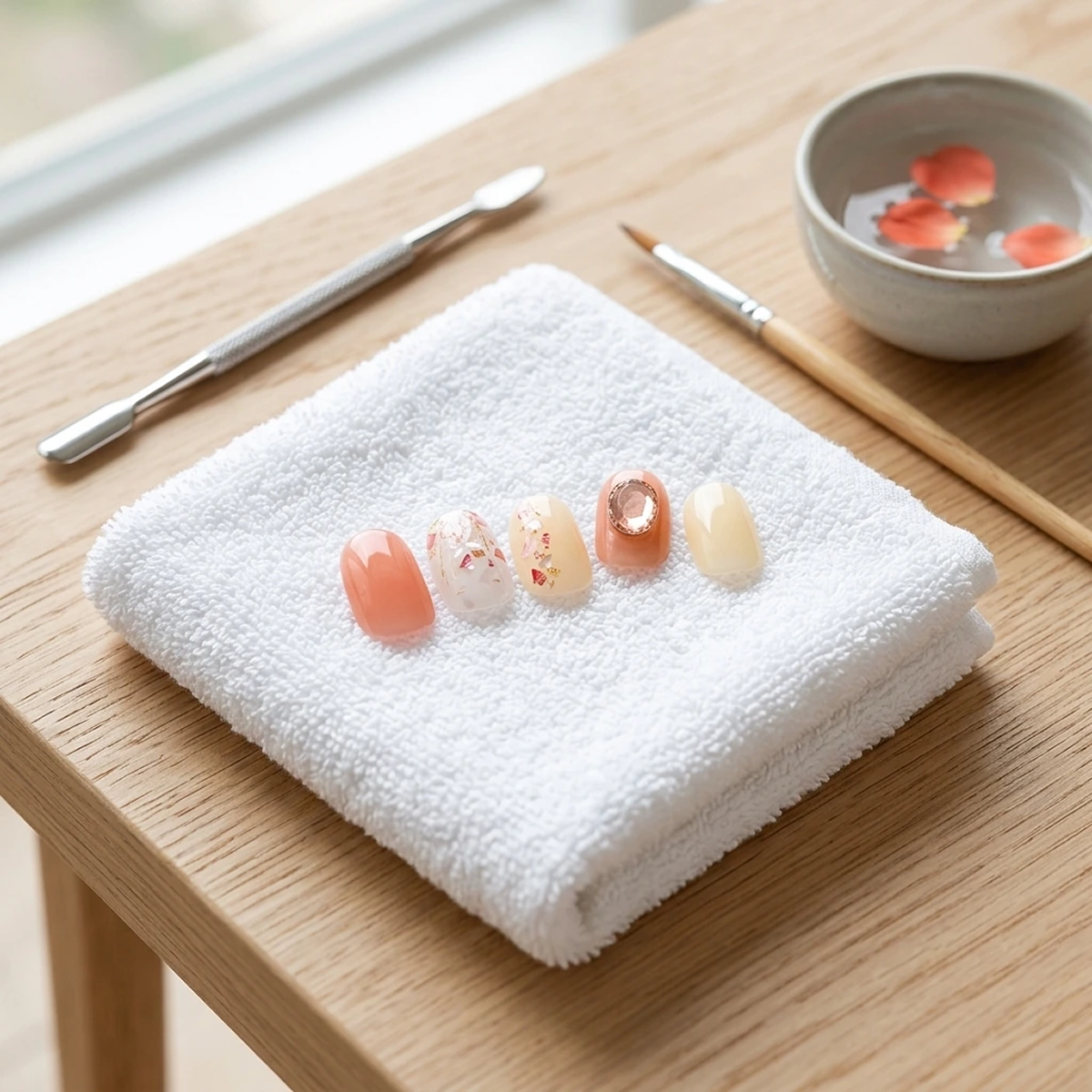 EDGE U - Coral Stone Blusher - Bandes pour Ongles
