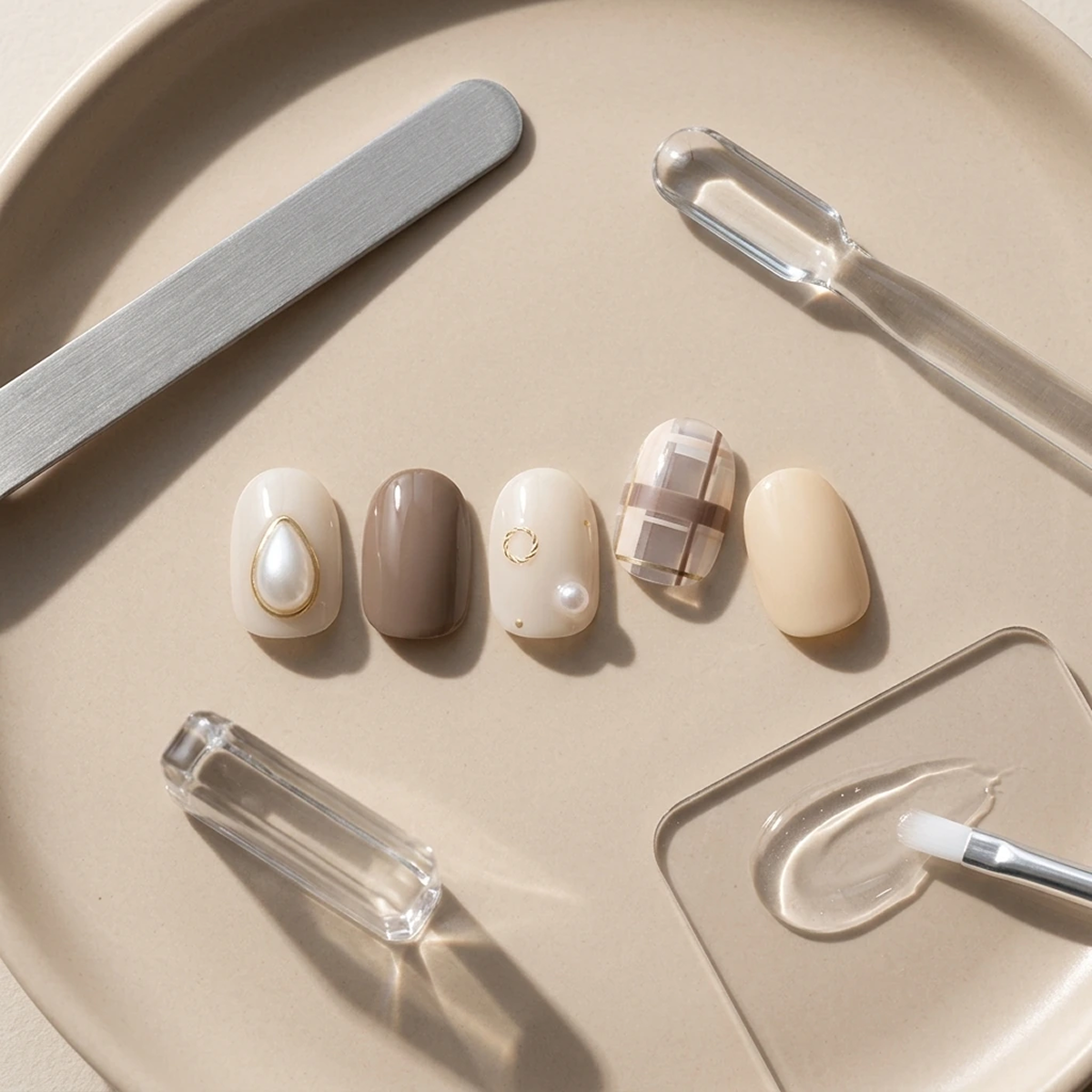 EDGE U - Pearl Locket - Bandes pour Ongles