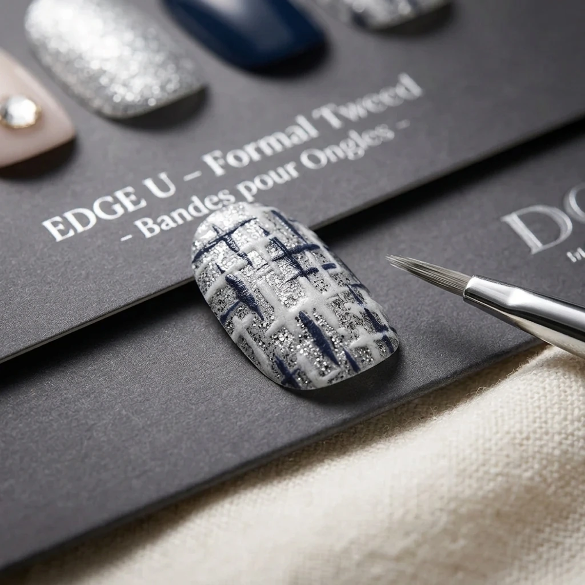 EDGE U - Formal Tweed - Bandes pour Ongles