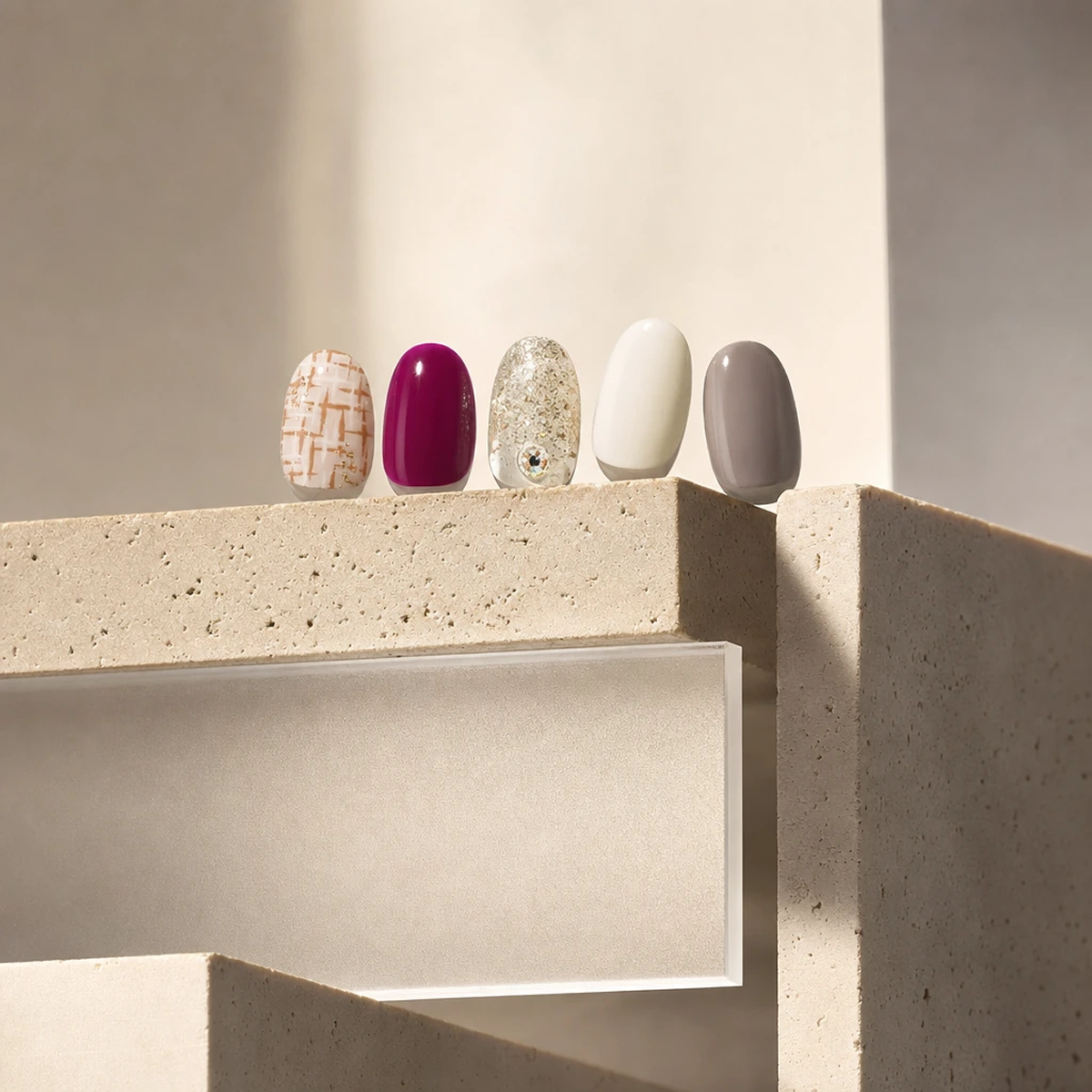 EDGE U - New Tweed - Bandes pour Ongles